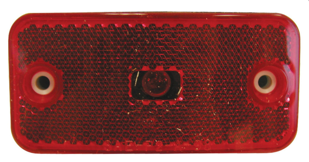 Peterson Mfg. V2548R Clearance Light - Red - Surface Mount - Young Farts RV Parts