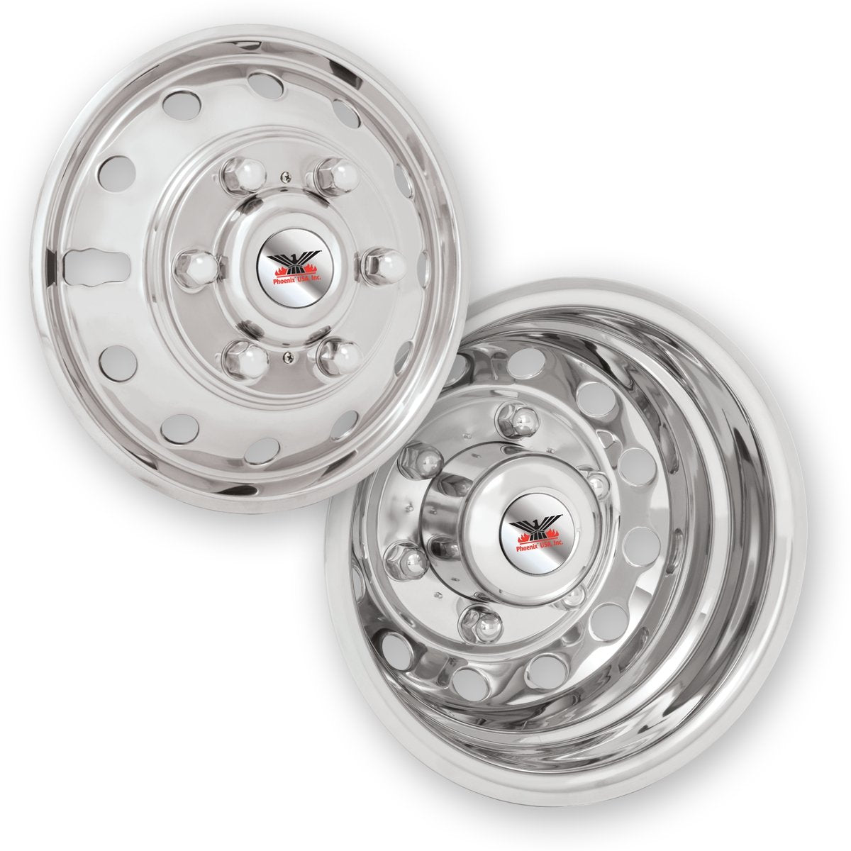 Phoenix USA NF14 - (4) Snap-On SIMULATOR 16" Ford Transit 350 6-Lug Dually Wheel - Young Farts RV Parts