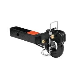 Pintle Hook Tow Ready 63043 2" Receiver Mount, 10000 Pound Towing Capacity, 2000 Vertical Tongue Weight, Solid Shank - Young Farts RV Parts
