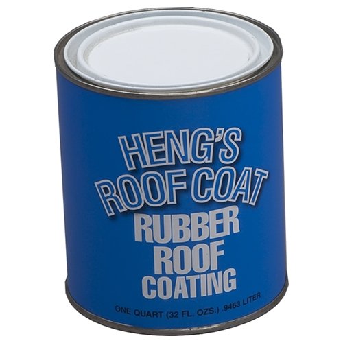PLAS-T-COTE RUBBER ROOF White rubber roof coating - 946ml Heng's - Young Farts RV Parts
