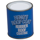 PLAS-T-COTE RUBBER ROOF White rubber roof coating - 946ml Heng's
