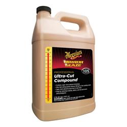 Polishing Compound Meguiars M10501 Mirror Glaze ®; Removes Light Swirls and Adds Gloss Clarity; Ultra Cut Compound; Liquid; 1 Gallon Jug - Young Farts RV Parts