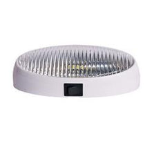 Load image into Gallery viewer, Porch Light Arcon 20679 LED Bulb, 12 Volt, Oval, 6.2&quot; Length x 3.4&quot; Width, Clear Lens, White Base, Single - Young Farts RV Parts