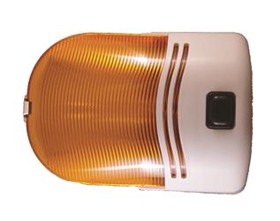 Porch Light Lens Creative Products 89-319A Command ®; Replacement For Command Classic 12 Volt Incandescent Porch Lights 007-30SAP; Amber; Single - Young Farts RV Parts