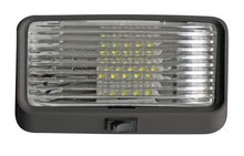 Load image into Gallery viewer, Porch Light Valterra DG71256VP Diamond Group, Incandescent Bulb, 6&quot; x 3-1/2&quot; x 2&quot;, Rectangle, Clear Lens, Black Base, Snap In, ABS Plastic, Surface Mount, Without Switch - Young Farts RV Parts