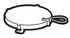 Portable Waste Holding Tank Cap Barker Mfg. 26048 3" Drain Cap, Fits Barker 5 Gallon Portable Waste Holding Tank 10893/ 10894, Push-In - Young Farts RV Parts