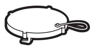 Portable Waste Holding Tank Cap Barker Mfg. 26048 3" Drain Cap, Fits Barker 5 Gallon Portable Waste Holding Tank 10893/ 10894, Push-In - Young Farts RV Parts