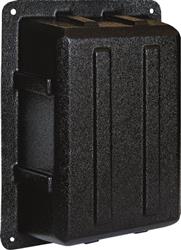 Power Distribution Box Cover Blue Sea 4026-BSS For 5-1/4" x 3-3/4" x 3" Traditional Metal Circuit Breaker Panel; Black - Young Farts RV Parts
