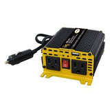 Power Inverter Go Power 80173 Modified Sine Wave Inverter; 175 Watts Output/ 210 Watts Surge; 80 To 90 Percent Efficiency; Single Outlet To Plug Into Lighter Socket; Over Load/ Over Thermal Protection; 2.1