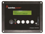 Power Inverter Remote Control Samlex America EVO-RC Evolution ™; For Use With Samlex America Evolution Series â„¢ EVO-2212/ EVO-3012/ EVO-2224/ EVO-4024 Inverter/Chargers; LCD Display; Black; Green (Status) And Red (Fault/ Alarm) LED Indicators