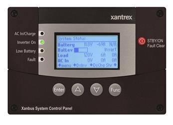 Power Inverter Remote Control Xantrex 809-0921 For Connecting Freedom SW Series Inverter; LCD Display - Young Farts RV Parts