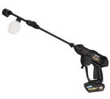 Pressure Washer Lippert Components 2020217218 Flow Max ™; Lithium Ion Battery; Long Nozzle/ Rotatable Nozzle/ 6-In-1 Spray Attachment/ 25 Ounce Soap Bottle; 520 Maximum PSI; With Hose