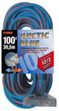 Prime Products LT630835 - Extension Cord 100'x12/3 Artic Blue