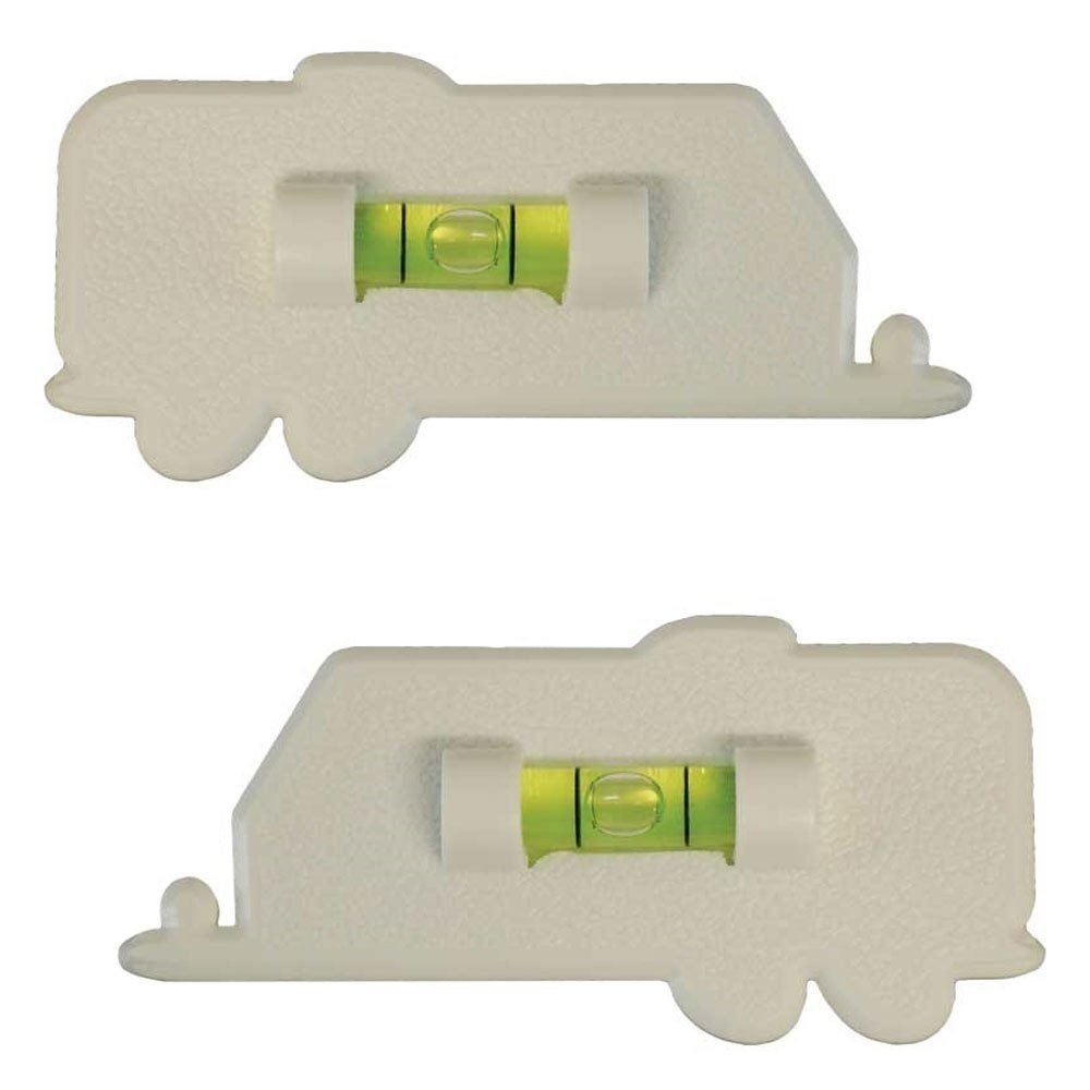 Prime Products Stick On Trailer Style White Levels - Young Farts RV Parts