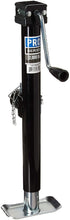 Load image into Gallery viewer, Pro Series 1401080303 - Pro Series Round, Pipe-Mount Swivel Jack w/ Footplate - Sidewind - 15&quot; Lift - 2,000 lbs - Young Farts RV Parts