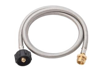 Propane Hose Flame King SS-QCC-1LB - Young Farts RV Parts