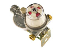 Load image into Gallery viewer, Propane Regulator Cavagna Group 52-A-890-0011 With Shutoff Valve; 1/4&quot; Female NPT Inlet x 3/8&quot; Female NPT Outlet; Outlet Pressure 11&quot; WC (Water Column); 160000 BTU Per Hour; With Mounting Bracket And Plastic Vent Cover; UL And CSA Listed; Clamshell Packag - Young Farts RV Parts