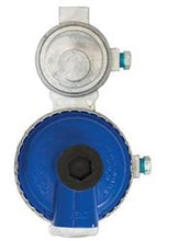 Load image into Gallery viewer, Propane Regulator Marshall Excelsior MEGR-291LP Excela-Flo; 1/4&quot; FNPT Inlet x 3/8&quot; FNPT Outlet; Two Stage; 175000 BTU; Without Hose; Zinc Die Casted; Internal Relief Spring Loaded Diaphragm Type; Low Capacity; Packaged - Young Farts RV Parts