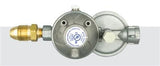 Propane Regulator Suburban Mfg LP-R524HP Horizontal Vent With Excess Flow Device; With Shut Off Valve; POL Inlet With Excess Flow Vent (EFV) x 3/8