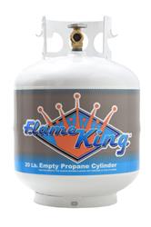 Propane Tank Flame King YSN201 DOT Portable Tank; 20 Pounds Capacity; 17.8