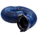 20' Quick Drain Sewer Hose With Straight Adapter