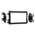 Radio Mounting Kit Metra Electronics 95-5812 TurboKits; For Installing An Aftermarket Recessed Double-DIN Or Stacked ISO-Mount Vehicle Radio; Painted; OEM Black; ABS Plastic - Young Farts RV Parts