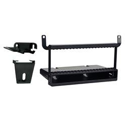 Radio Mounting Kit Metra Electronics 99-5802 TurboKits; For Installing An Aftermarket Single-DIN Vehicle Radio; Painted; Black; ABS Plastic - Young Farts RV Parts