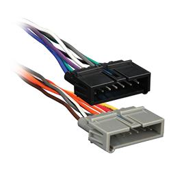 Radio Wiring Harness Metra Electronics AW-WHCR For Installing Aftermarket Radio Using Existing Factory Wiring And Connectors/ Plugs Directly Into Vehicle OE Harness At Radio/ Power/ 4-Speaker - Young Farts RV Parts