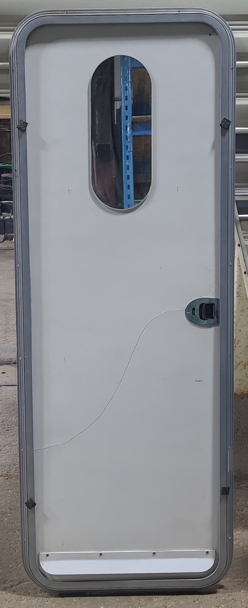 Radius Cornered Interior Door 65 3/4" W x 23 3/4" H x 3/4" D - Young Farts RV Parts