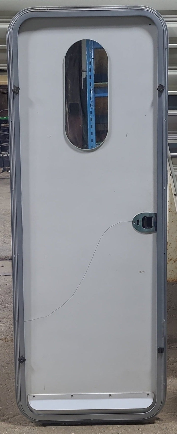 Radius Cornered Interior Door 65 3/4" W x 23 3/4" H x 3/4" D - Young Farts RV Parts