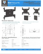 Load image into Gallery viewer, RAMCO MFQD-2B TV Mount - Young Farts RV Parts