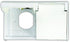 Receptacle Cover JR Products 47505 Used To Cover Standard Two Outlet Electrical Unit; Duplex; Polar White - Young Farts RV Parts