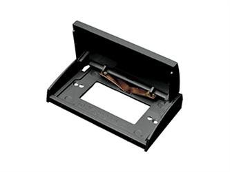 Receptacle Cover RV Designer E466 GFCI Outlet; Black; Weatherproof - Young Farts RV Parts