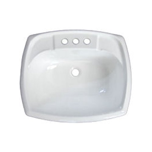 RECTANGULAR SINK 12X15 WHITE - Young Farts RV Parts
