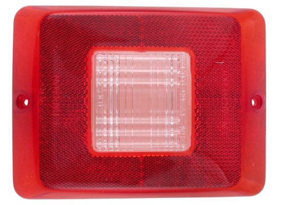 Red tail light lens SAE-AR-DOT | P2-85-DOT Bargman - Young Farts RV Parts