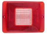 Red tail light lens SAE-AR-DOT - P2-85-DOT Bargman