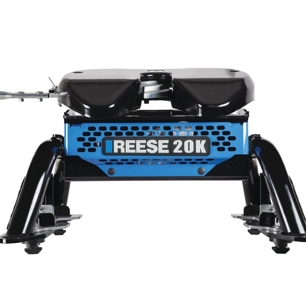 Reese 30938 - M5™ Fifth Wheel Hitch 20,000 lbs. Capacity, GM OE, Compatible with Chevy Silverado/Sierra 2500/3500 HD with Factory HD Towing Option 20-22 - Young Farts RV Parts