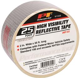 Reflective Tape Performance Tool W1558 Light Reflective; 2 x 25" Roll - Young Farts RV Parts