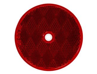 Reflector Buyers Products 5623316 Red Lens; 3.19" Round; Without Housing - Young Farts RV Parts