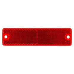 Reflector Grote Industries 40132-5 Red Lens; 4-7/16