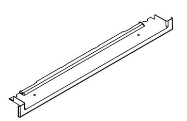 Refrigerator Trim Norcold 640862 Replacement For Norcold N7 And N8 Polar Series Refrigerators With Serial Number 29460084 And Below; Top/ Bottom; Black - Young Farts RV Parts