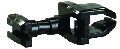 Refrigerator Vent Door Latch JR Products 00245 Use On Refrigerator Exterior And Interior Converter Doors; Latches Up to 0.162