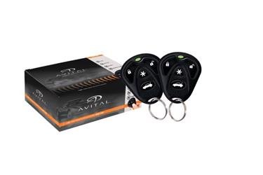 Remote Starter Directed Electronics 4105L Avital, Two 1-Way Remotes, 4 Button (Lock/Unlock/Remote Start/Trunk Release), Black - Young Farts RV Parts