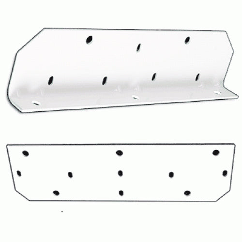 rieco-titian 559731 *SPECIAL ORDER* 2-PC. 13' HD. WIDE BRACKET WHITE - Young Farts RV Parts