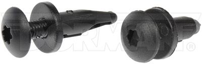 Rivet Dorman 961-040D OE Solutions ™; OE Replacement For General Motors; Push Rivet; Black; Plastic - Young Farts RV Parts