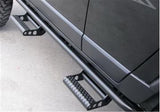 Rocker Panel Guard N-Fab F214BRKRS4 RKR Series, Round Tube, Black Textured Powder Coat, Steel