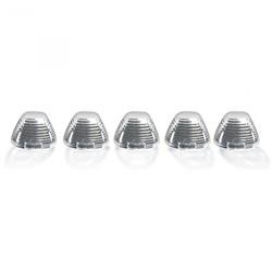 Roof Marker Light Recon Accessories 264142CL Direct Fit Tear-Drop; Clear Lens; Xenon Bulb; Amber - Young Farts RV Parts
