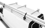 Roof Rack Holman 40823 Utility Econo; Multi-Fit; Rain Gutter Mount; Powder Coated; White; Steel