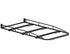 Roof Rack Holman 8010A Pro III Series; Universal Fit; Gloss; Black; Aluminum; Single; With Cap; 100" x 52" x 8" - Young Farts RV Parts