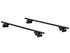 Roof Rack SportRack 157870 Universal With 47" Crossbar ; 150 Pound Load Capacity; Factory Rack Mount; Anodized; Black; Aluminum - Young Farts RV Parts